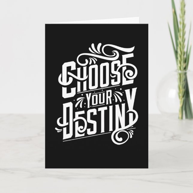 Choose Your Destiny Card (Front)