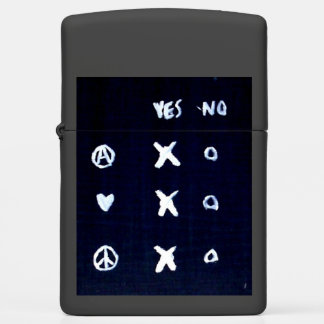 ...choose your freedom...art by Jutta Gabriel... Zippo Lighter