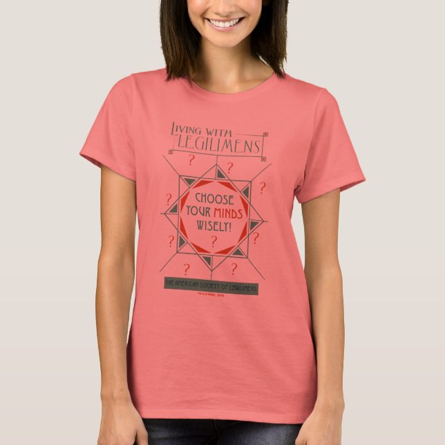 Choose Your Minds Wisely - Legilimens Poster T-Shirt (Front)