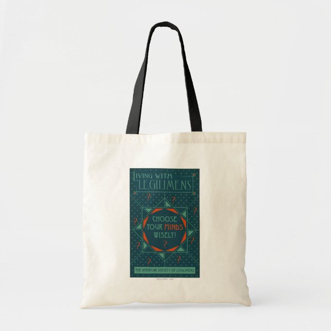 Choose Your Minds Wisely - Legilimens Poster Tote Bag (Front)