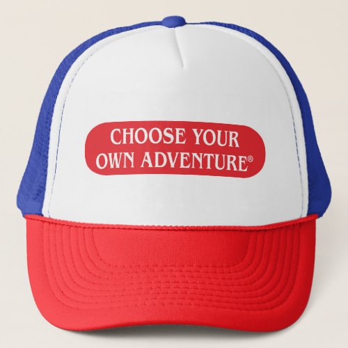 Choose Your Own Adventure Mens Logo T_shirt Trucker Hat