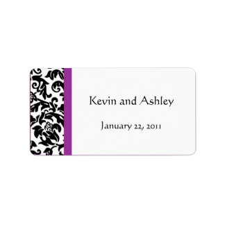 Choose Your Own Color Wedding Favor Labels