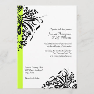 Choose Your Own Color Wedding Invitations