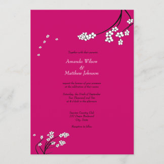 Choose Your Own Color Wedding Invitations