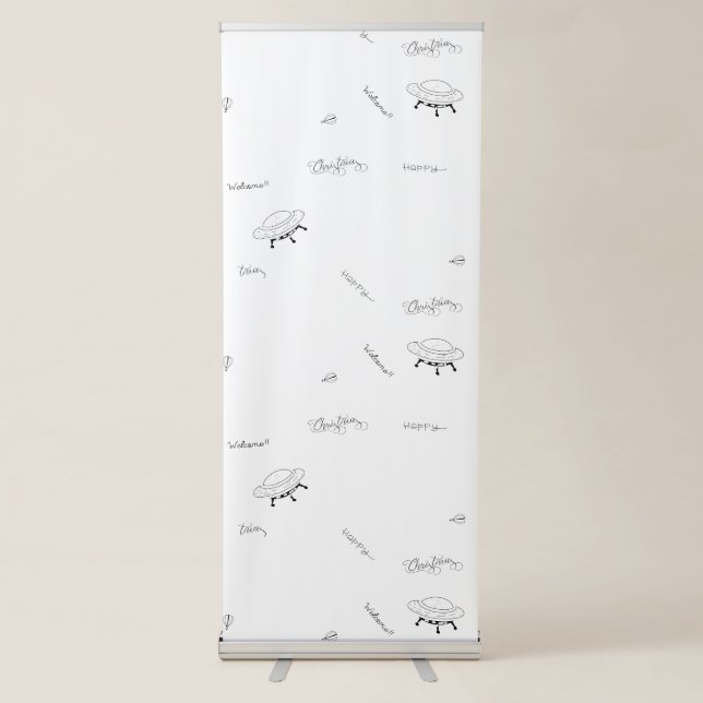 Choose Your Own Design Retractable Banner (Front)