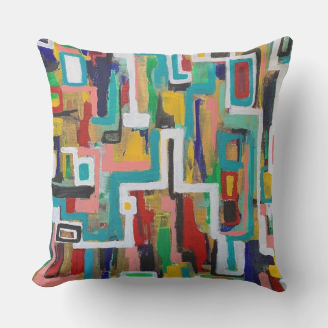 Choose Your Path 20 x 20 Outdoor Throw Pillow (Front)