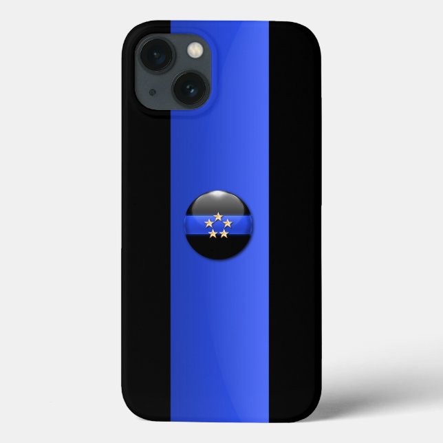 Choose Your Police Rank - Thin Blue Line Case-Mate iPhone Case (Back)