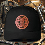 Choose your text Cool Cavallera Sugarskull Leather Patch Hat<br><div class="desc">Add some serious edge to your accessory game with this custom sugar skull design that brings major festival vibes. Perfect for the girl who loves alternative style, tattoo art, or celebrating Dia de los Muertos, this piece adds a cool, gothic touch to any casual outfit. Whether you are grabbing a...</div>