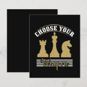 Choose Your Weapon (Front/Back)