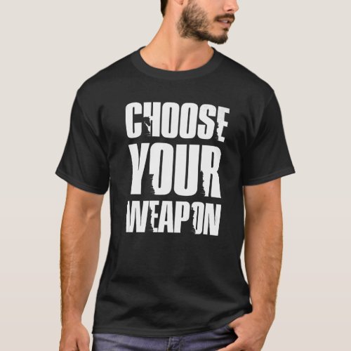 Choose Your Weapon Chess Piece Costume Chess  Appa T_Shirt