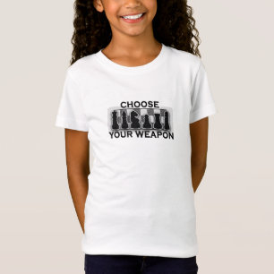 Choose Your Weapon Chess T-Shirt