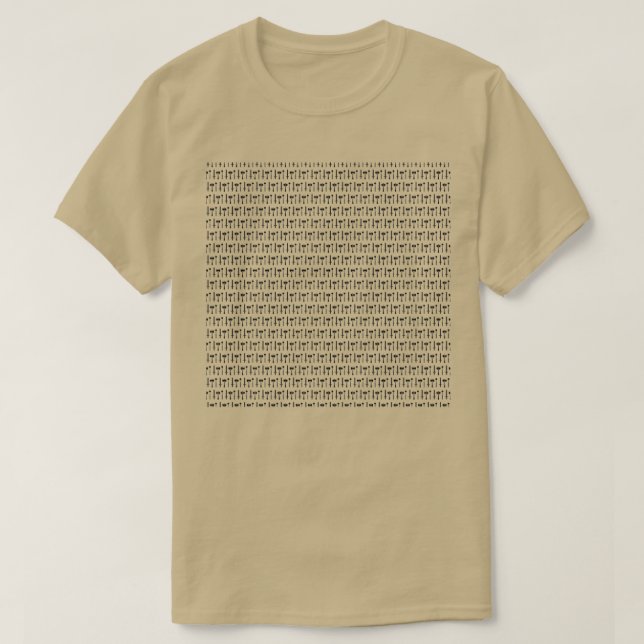 Choose Your Weapon Pattern T-Shirt (Design Front)