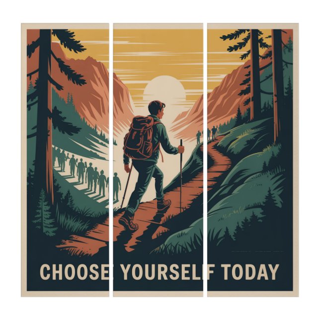 Choose Yourself Today Triptych (Front)