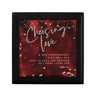 Choosing Love with KJV Bible Verse Gift Box