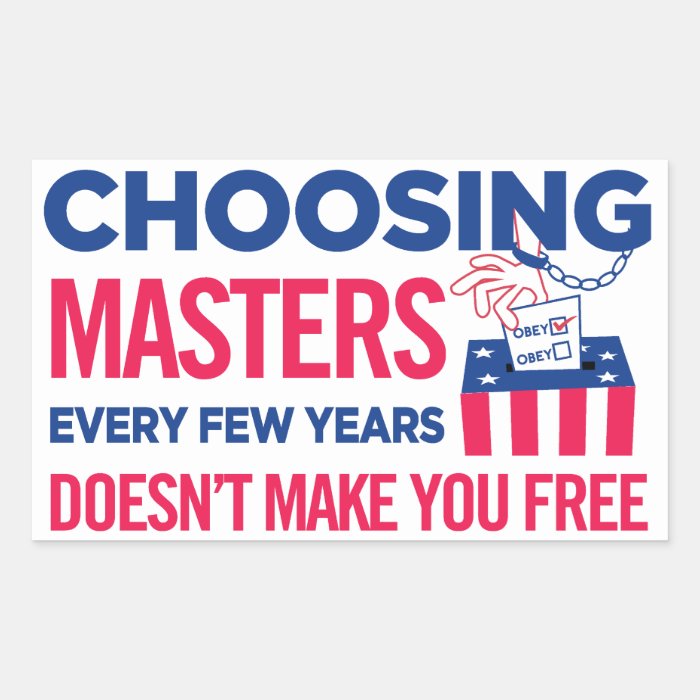 Choosing Masters Voting Sticker