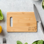 Chop It Like Its Hot Etched Cutting Board