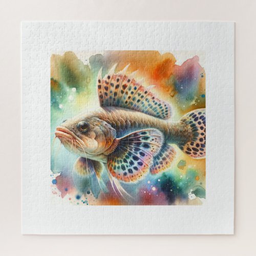 Chopa Kyphosidae AREF1116 _ Watercolor Jigsaw Puzzle