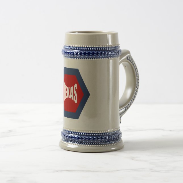 CHOPE TEXAS SPORT BEER STEIN (Front Right)