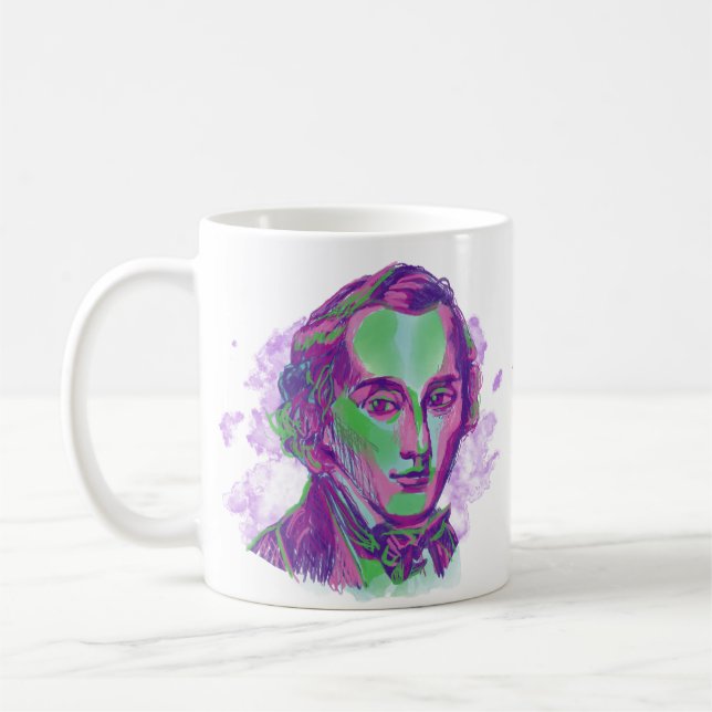 Chopin Aurora Portrait Mug (Left)