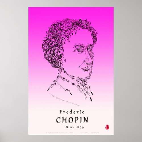 Chopin  Face the Music Poster