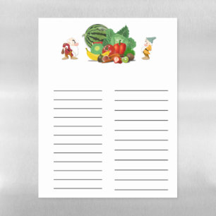 Chopin Liszt (shopping list) Magnetic Dry Erase Sh Sheet
