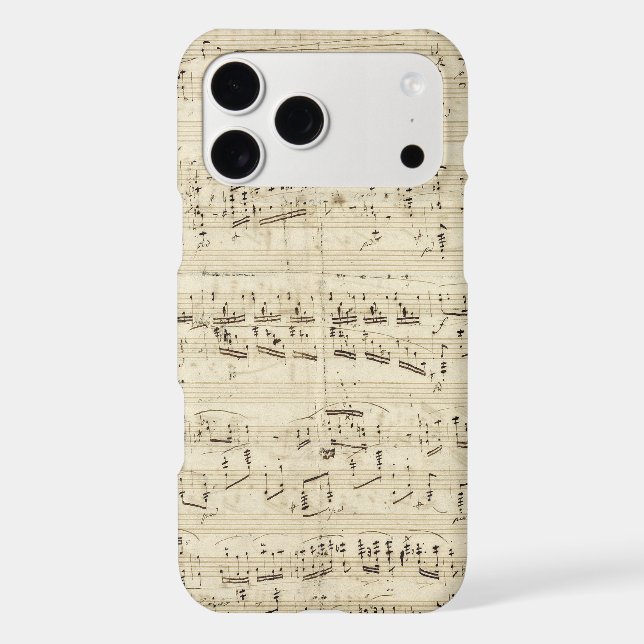 Chopin - Polonaise iPhone Case (Back)
