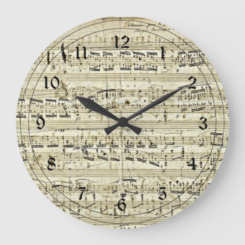 Chopin _  Polonaise Large Clock