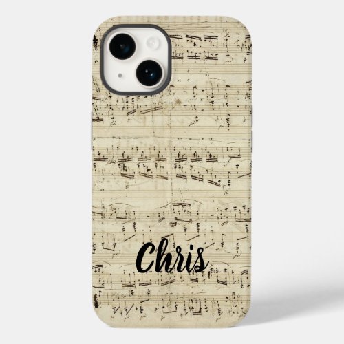 Chopin _ Polonaise Template Case_Mate iPhone 14 Case