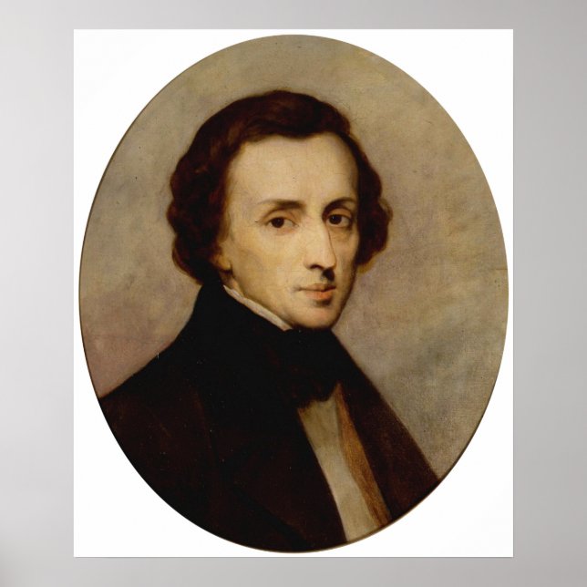 Chopin Portrait Poster (Front)