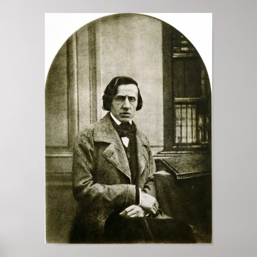 Chopin Portrait Poster