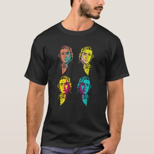 Chopin Vintage Style T_Shirt
