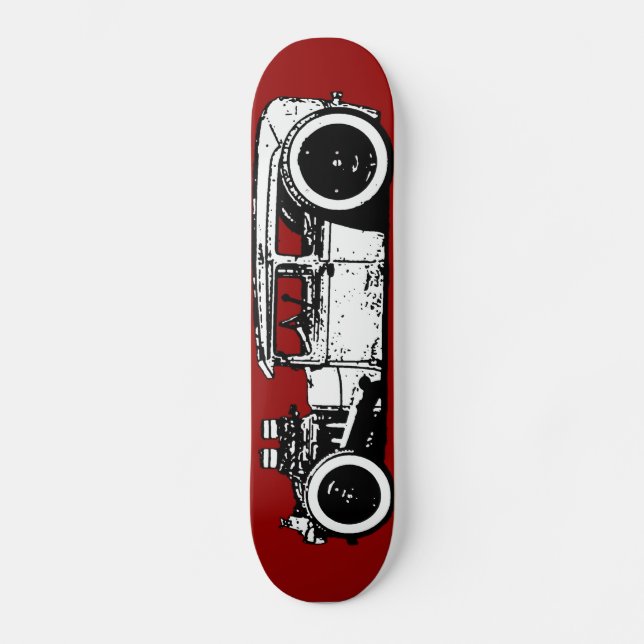 Chopped Hot Rod/Rat Rod Deck (Front)