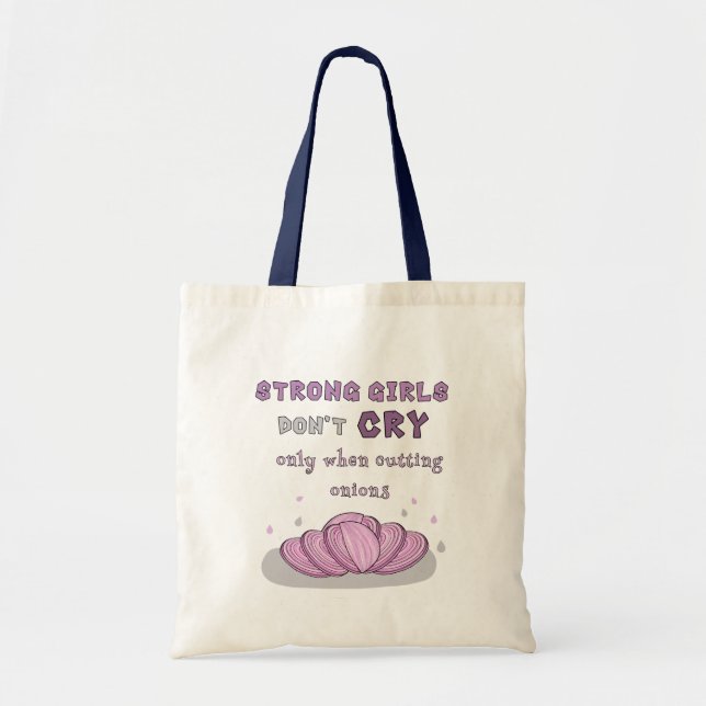 Chopped onion tote bag (Front)
