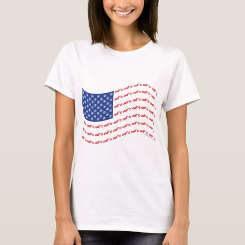 Chopper_Flag_Wave T_Shirt