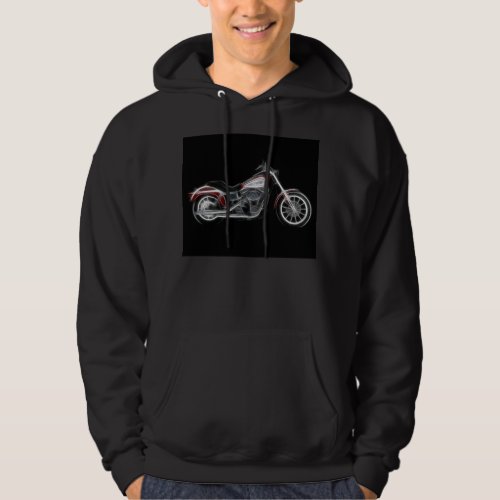 Chopper Hog Heavyweight Motorcycle Hoodie