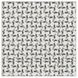 Chopper Mania Print Pattern Fabric