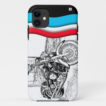 Chopper Motocycle Iphone 5 Case-mate Case by spiceyourdevice at Zazzle
