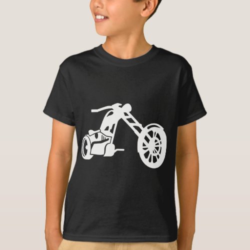 Chopper motorcycle T_Shirt