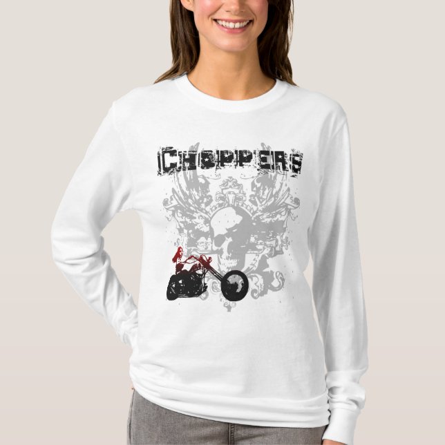 ChopperGirl Hoodie T-Shirt (Front)