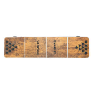Chopping Block Minimal Modern Classic Name Beer Pong Table