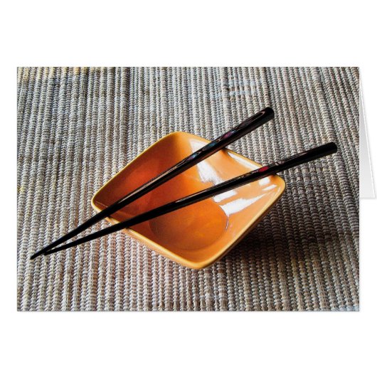 Chopsticks Cards (Front Horizontal)