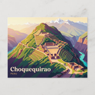 Choquequirao Peru Postcard