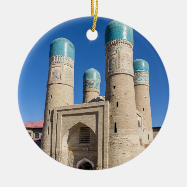 Chor Minor Madrassah - Bukhara, Uzbekistan Ceramic Ornament (Front)