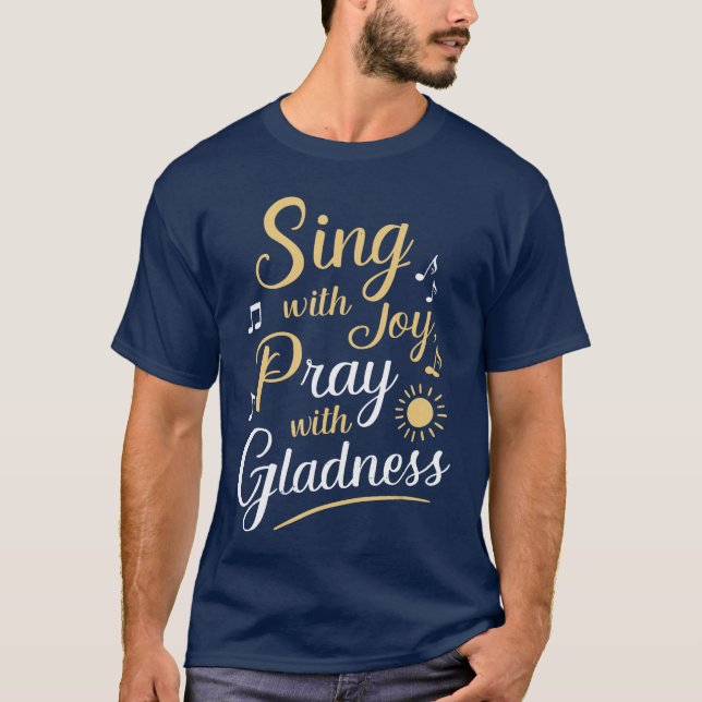 Choral music Religious singing Faithbased music Je T-Shirt (Front)