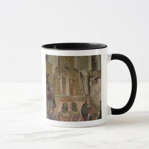 Choral Scene from the Life of St Benedict fresc Mug