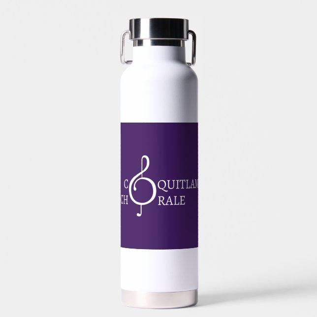 Chorale Branded Water Bottle (Front)