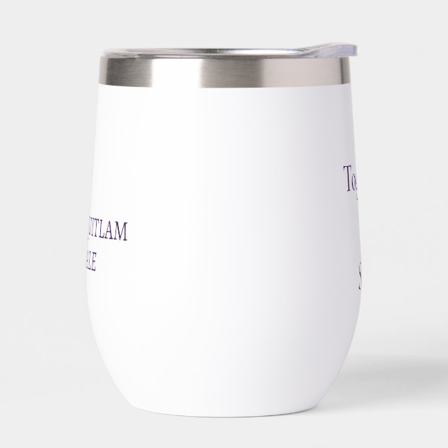 Chorale Wine Tumbler (Left)