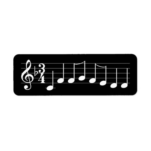 Chords We Wish You a Merry Christmas Music Notes Label