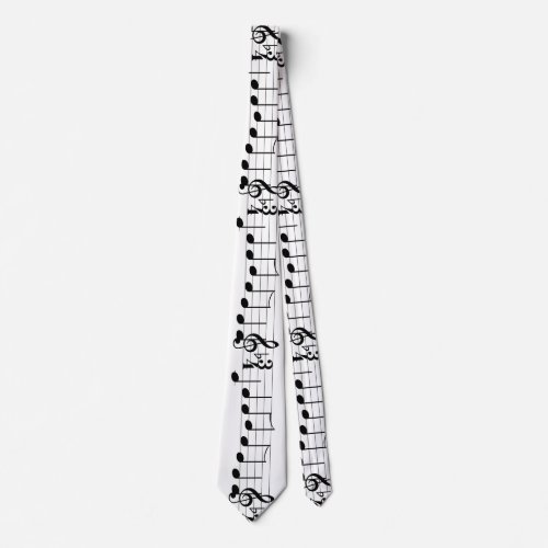 Chords We Wish You a Merry Christmas Music Notes Neck Tie
