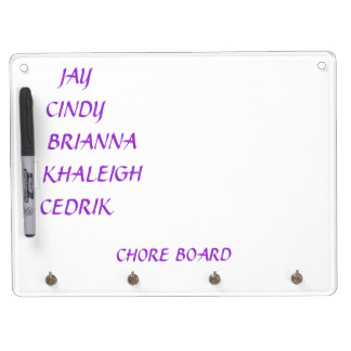 Chore Board and Key rack